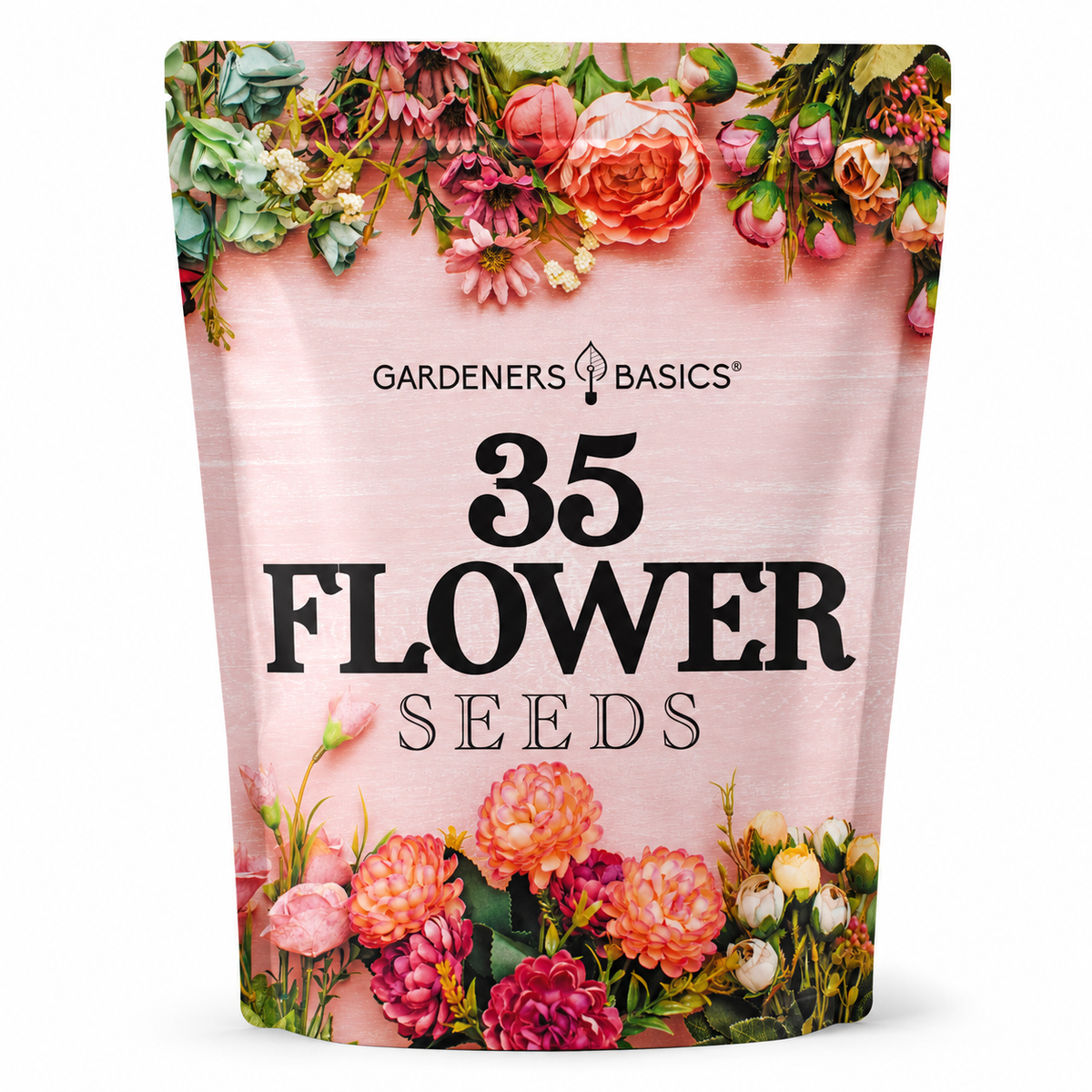 Wildflower, Perennial, & Annual Flower Seed Kit – 35 Variety Pack