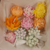 Assorted Small Flower & Succulent Candles - Handmade