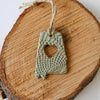Heart of Dixie Alabama Ornament