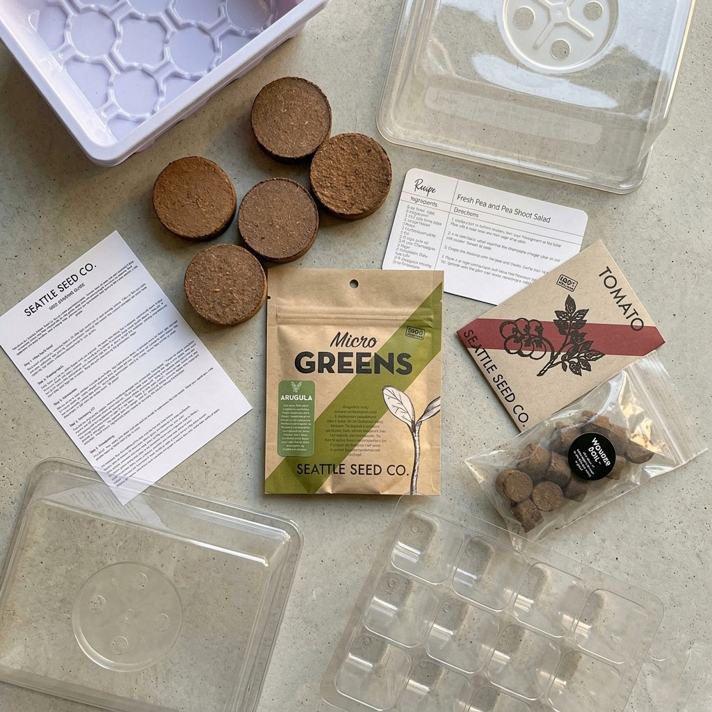 Microgreens and Seed-Starting Kit – photo 2