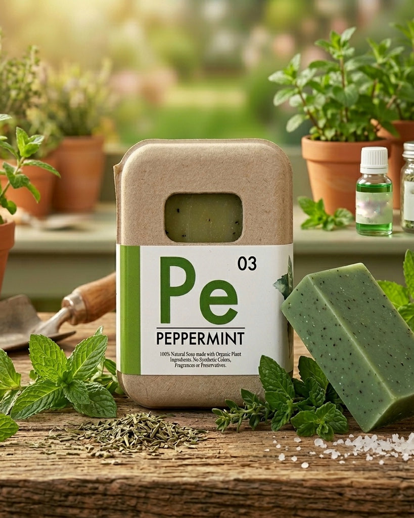 Organic Soap – Peppermint Leaf