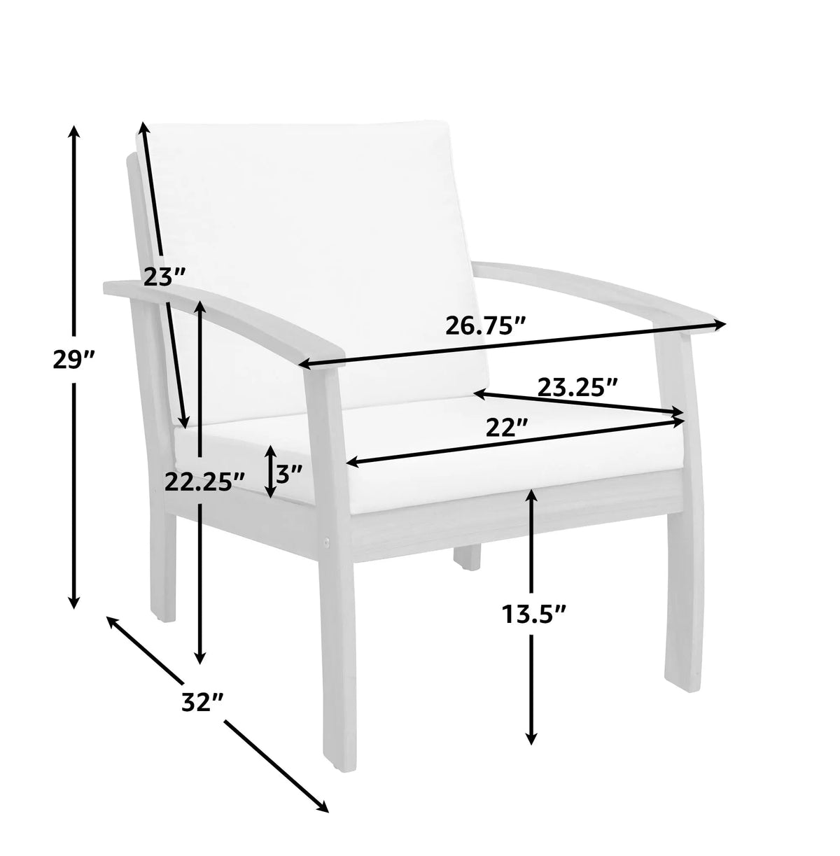 Lio Wooden Armchair – photo 8