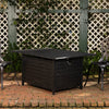 Longmont 48" Rectangular Aluminum Convertible Gas Fire Pit Table – photo 3