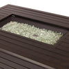 Longmont 48" Rectangular Aluminum Convertible Gas Fire Pit Table – photo 7