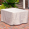 Longmont 48" Rectangular Aluminum Convertible Gas Fire Pit Table – photo 11