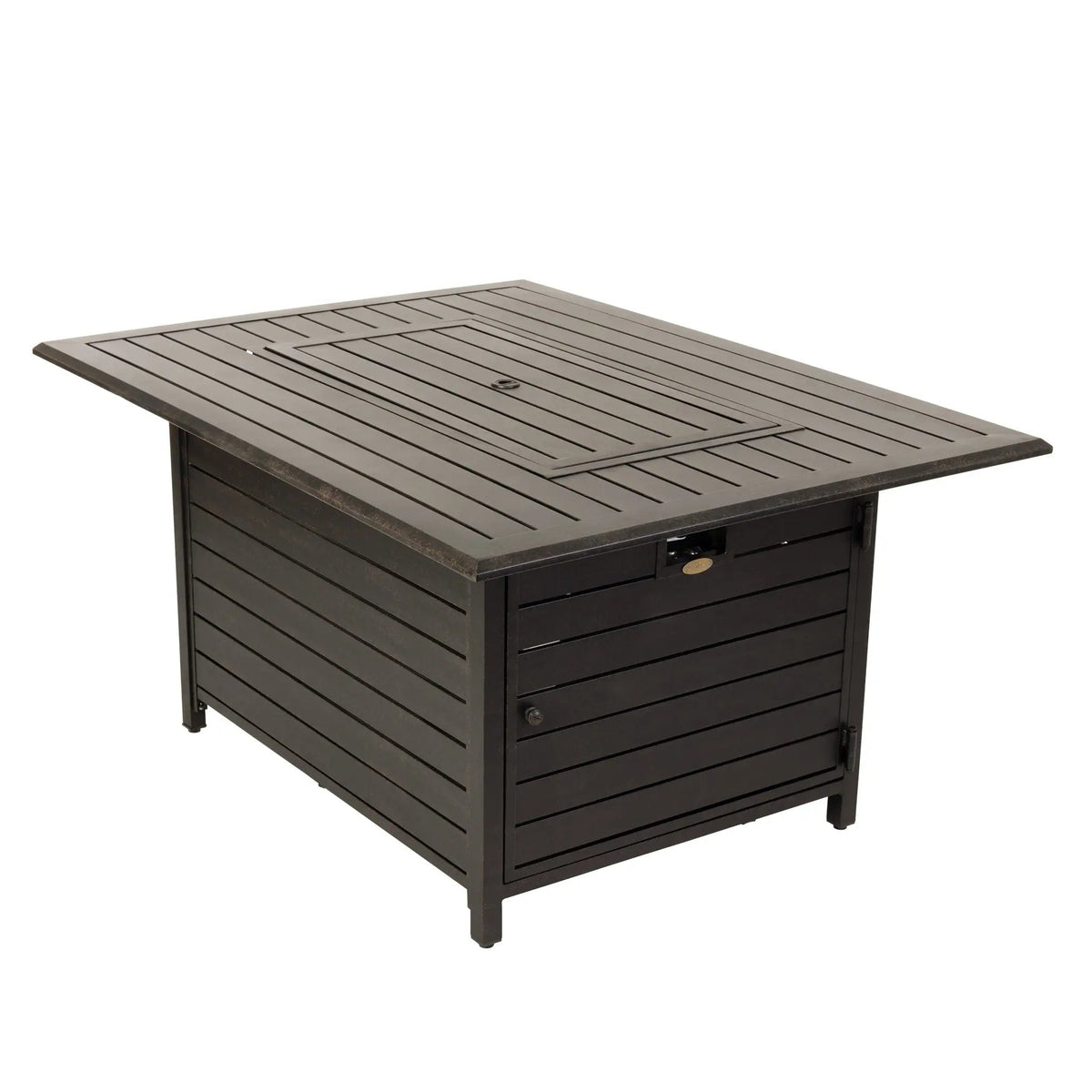 Longmont 48" Rectangular Aluminum Convertible Gas Fire Pit Table – photo 13