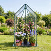 Mini Greenhouse with Metal Frame and Waterproof Cover