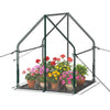 Mini Greenhouse with Metal Frame and Waterproof Cover