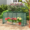 Mini Tunnel Greenhouse with Roll-up Zipper Door