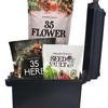 Gardening Seeds Kit - 105 Varieties of Vegetable, Fruit, Herb, and Flower Seeds