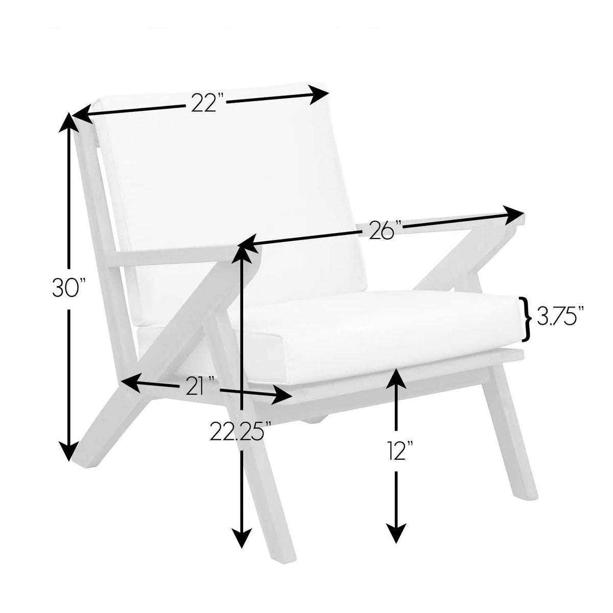 Oslo Wooden Armchair – photo 10