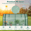 Portable Mini Greenhouse with PE Cover and Zippered Door