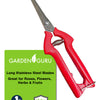 Long Blade Garden Pruning Snips Clippers