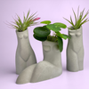 Female Body Vase | AIR PLANT HOLDER