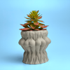 Nude Woman Body Planter