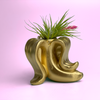 Gold Banana Candle Holder