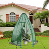 5.5 x 5.5 x 6 Feet Portable Mini Greenhouse with All-Weather PE Cover