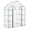 Portable Walk-in Greenhouse with 3 Tiers and 6 Shelves
