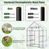 Portable Walk-in Greenhouse with 3 Tiers and 6 Shelves