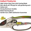 Ratchet Garden Pruning Shears Clippers Deluxe