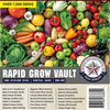 Rapid Grow Heirloom Seed Vault - 21 Varieties
