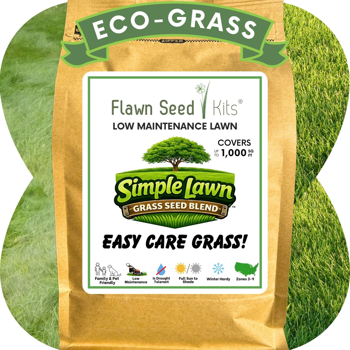Simple Lawn Fine Fescue Grass Seed – photo 14