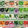 Heirloom Seeds Collection | 3-in-1 Seed Vault, Survival Seed, and Herbs 105 Varieties