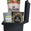 Bug Out Bag Seed Kit: 105 Varieties of Survival Seeds, Herbs, and Wildflowers