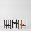 Rounded Hardwood Plant Stand