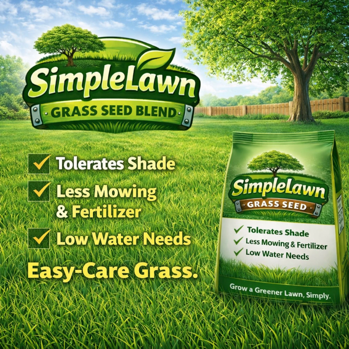 Simple Lawn Fine Fescue Grass Seed – photo 2