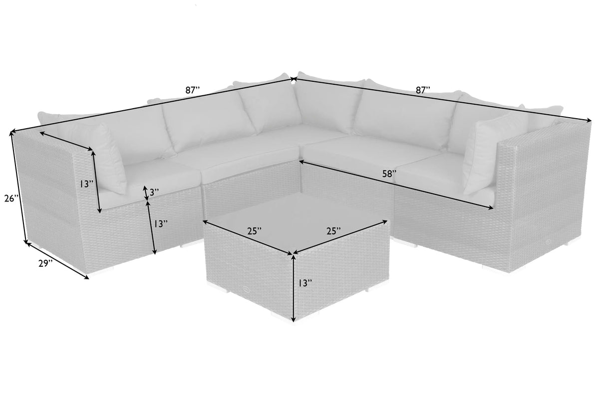Sino Wicker Sofa Set – photo 4