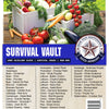 Survival Heirloom Seed Vault - 49 Varieties