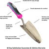Stainless Steel Garden Trowel (Pink)