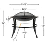 Tokia 30" Round Fire Pit – photo 9