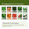Vegetable Seed Vault Kit | 35 Variety Pack