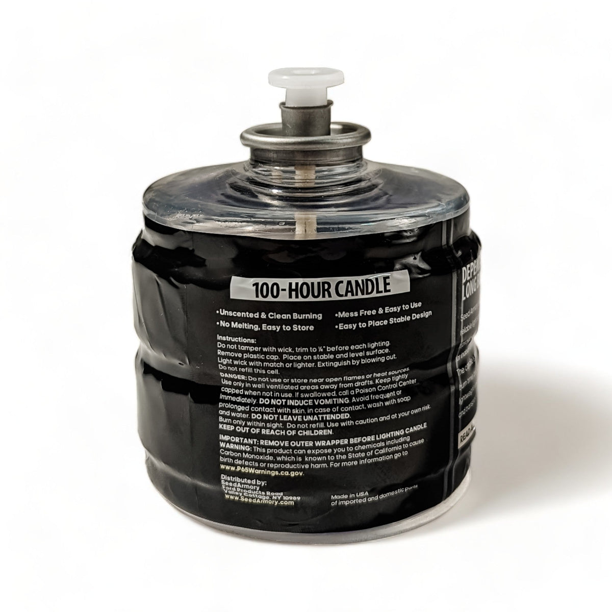 100-Hour Emergency Candle, Smokeless – photo 4