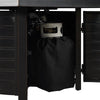 Yorke 40" Square Aluminum Convertible Gas Fire Pit Table – photo 10