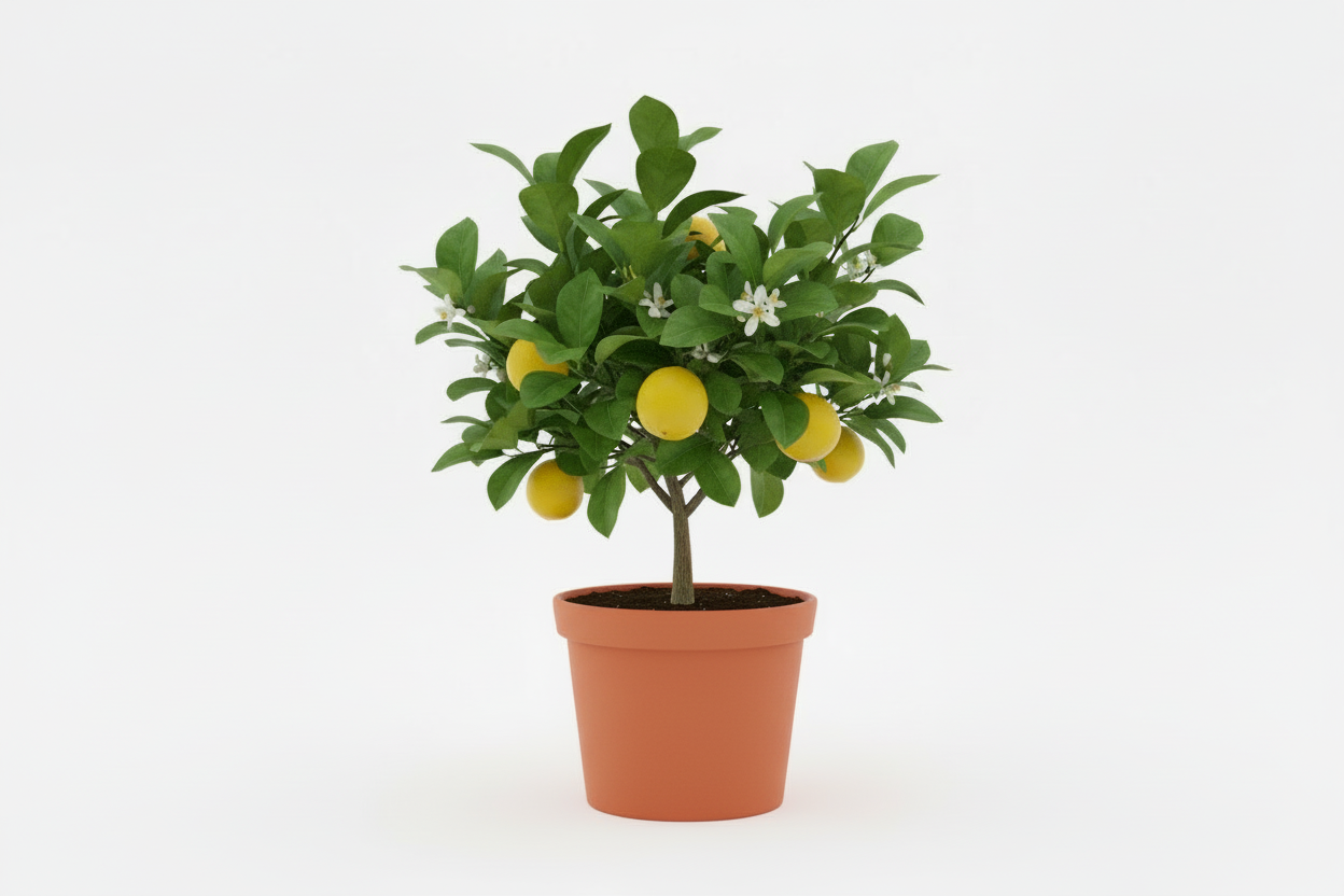 create image for "Live Meyer Lemon Tree (Rooted Cutting – Citrus Plant)"