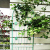 2 Pack 71" x 19.7" Metal Garden Trellis Rustproof Trellis for Climbing Plants Outdoor Flower Support Wrought Iron Ivy Vine Cucumbers Decorative(Green)