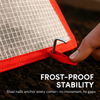 4Pack 31.50×12.99×13.39in Garden Row Accelerator Plants Covers Plant Net Cage Guard Greenhouse Covers Protect Seedling Fruit Vegetable Rows From Frost
