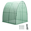 6 x 6 x 6.6 FT Outdoor Wall-in Tunnel Greenhouse