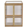 30 x 22 x 43 Inch Garden Portable Wooden Greenhouse