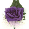 5 PURPLE ROSE Rosa Floribunda Bush Shrub Perennial Flower Seeds
