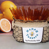 5 Pack LEMON HONEY TEASERS Natural Honey Snack Sticks Honeystix Straws