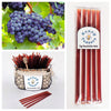 5 Pack GRAPE HONEY TEASERS Natural Honey Snack Sticks Honeystix Straws