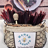 5 Pack BLACKBERRY HONEY TEASERS Natural Honey Snack Sticks Honeystix Straws