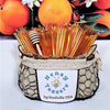 5 Pack ORANGE Blossom HONEY TEASERS Natural Honey Snack Sticks Honeystix Straws
