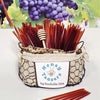5 Pack GRAPE HONEY TEASERS Natural Honey Snack Sticks Honeystix Straws