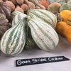 Heirloom Organic Green Striped Cushaw Pumpkin Seeds