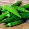 Heirloom Organic Clemson Spineless Okra Seeds